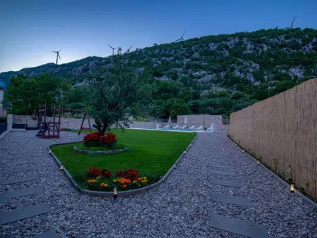 Villa Elin à Blato na Cetini, piscine privée 41 m² : photo 27