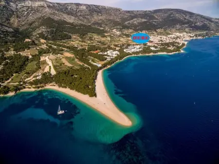 Villa Blanca : maison 12 pers., piscine chauffée, vue mer à Bol : photo 3