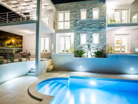 Villa Blanca : maison 12 pers., piscine chauffée, vue mer à Bol : photo 21