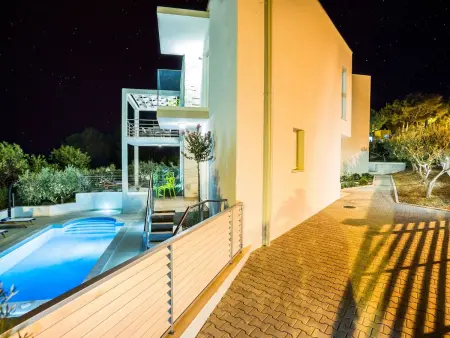 Villa Blanca : maison 12 pers., piscine chauffée, vue mer à Bol : photo 23
