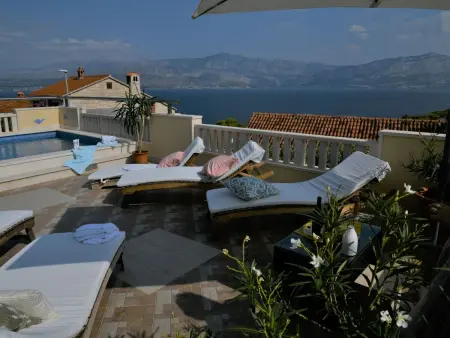 Villa dalmate 7 chambres avec piscine privée à Postira : photo 7