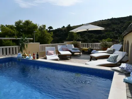 Villa dalmate 7 chambres avec piscine privée à Postira : photo 8