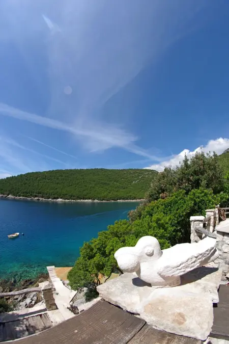 Maison isolée en bord de mer à Selca, accès bateau : photo 26