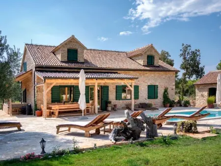 Villa Aristea : 3 maisons, piscine chauffée à Hvar : photo 7