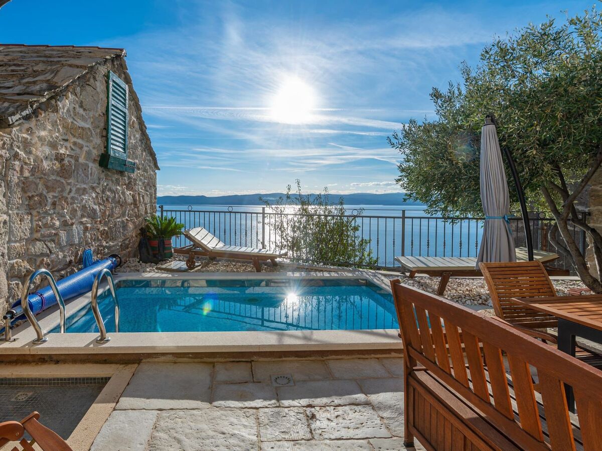 Maison de pierre avec piscine privée à Brela - Photo 9