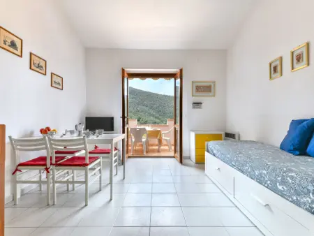 Appartement Soppalco 18 à Nisporto, vue mer et piscine - Photo 6