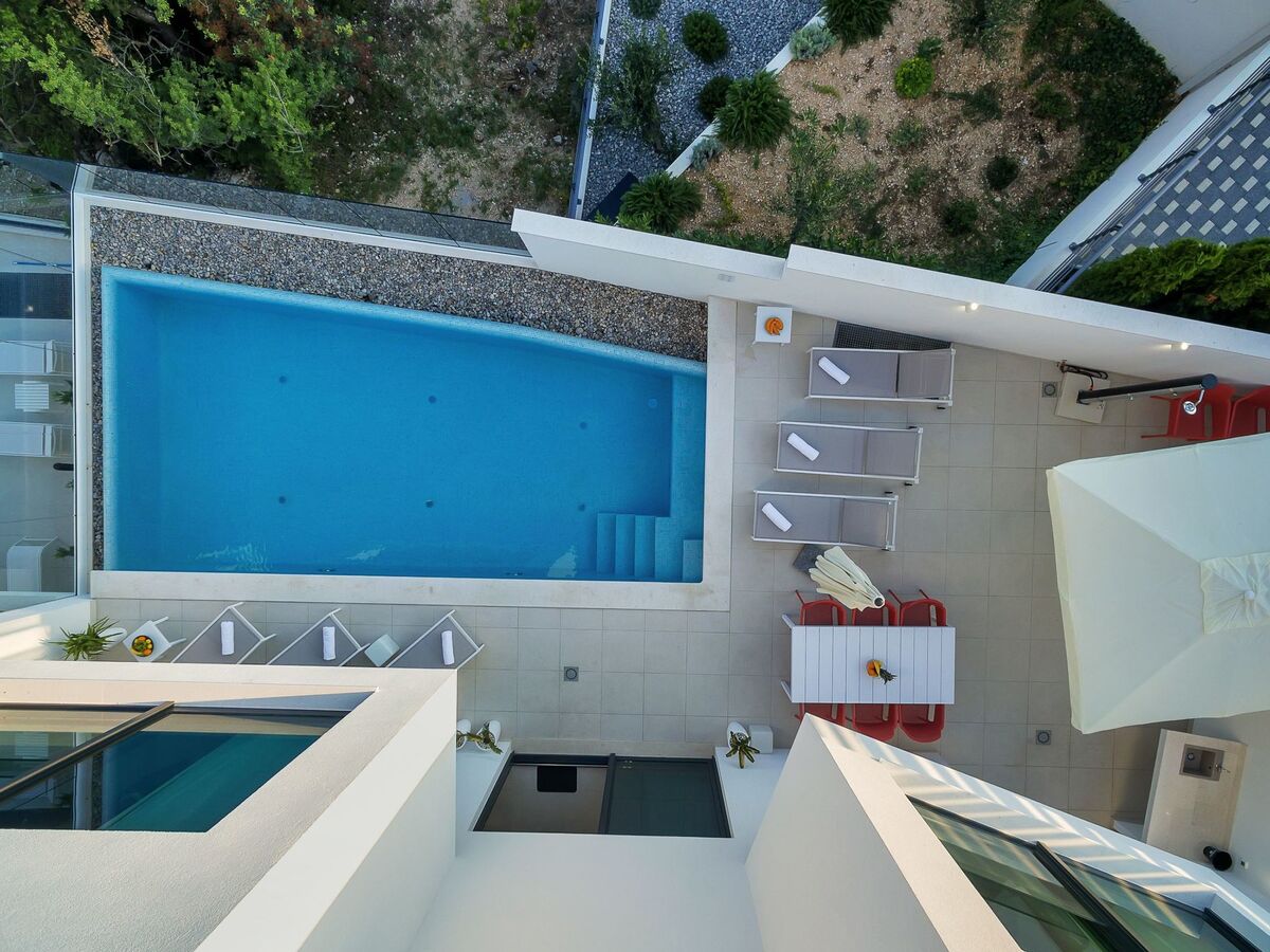 Schöne Villa Zvizdan mit Infinity-Pool, Maison 8 personnes à Makarska - Photo 47