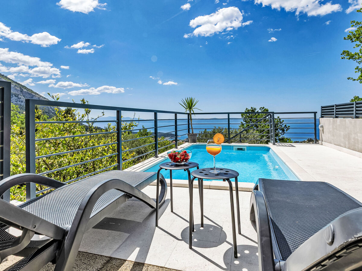 Villa Marina à Makarska : maison 3 chambres avec piscine chauffée - Photo 7