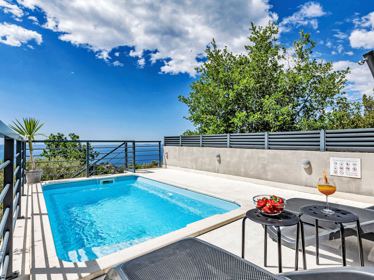 Villa Marina à Makarska : maison 3 chambres avec piscine chauffée - Photo 9