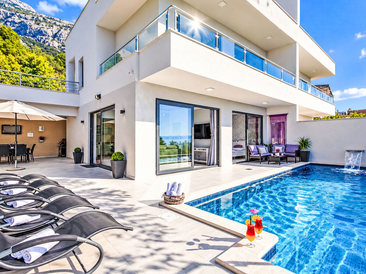 Villa Anja : maison 3 chambres avec piscine vue mer à Makarska - Photo 1