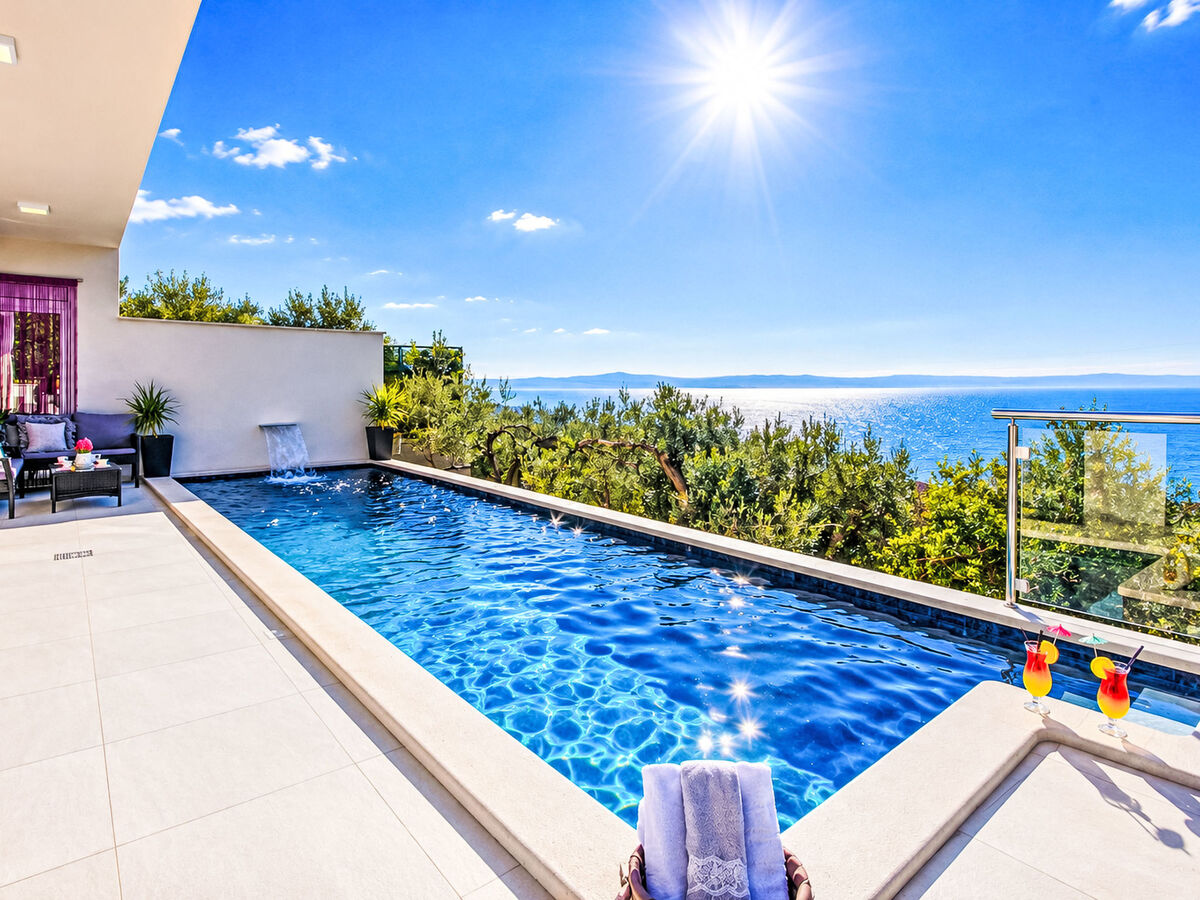 Villa Anja : maison 3 chambres avec piscine vue mer à Makarska - Photo 2