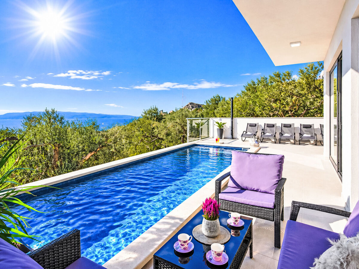 Villa Anja : maison 3 chambres avec piscine vue mer à Makarska - Photo 3