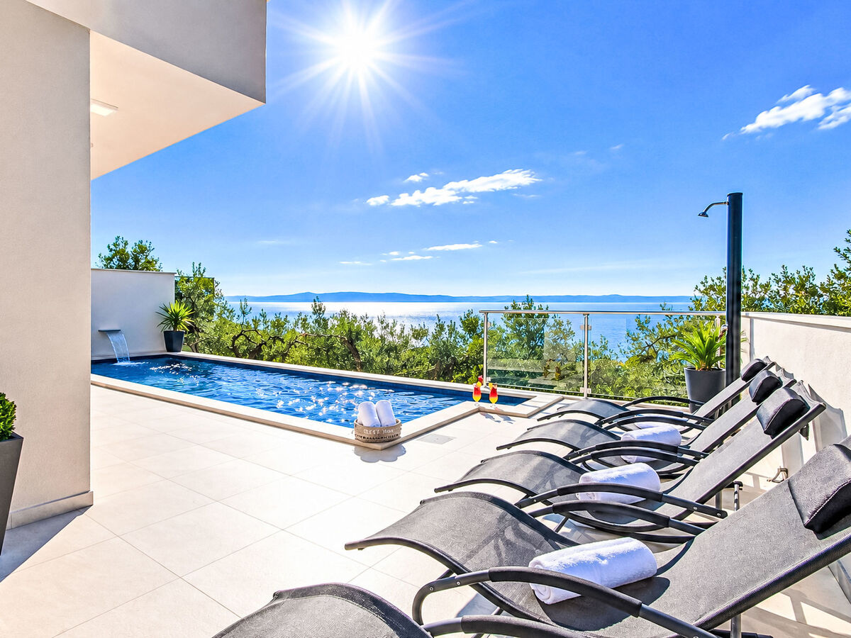 Villa Anja : maison 3 chambres avec piscine vue mer à Makarska - Photo 4