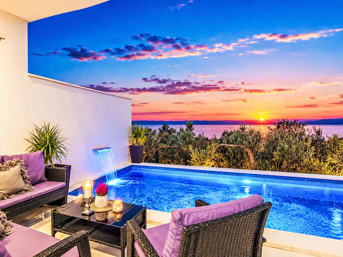 Villa Anja : maison 3 chambres avec piscine vue mer à Makarska - Photo 9