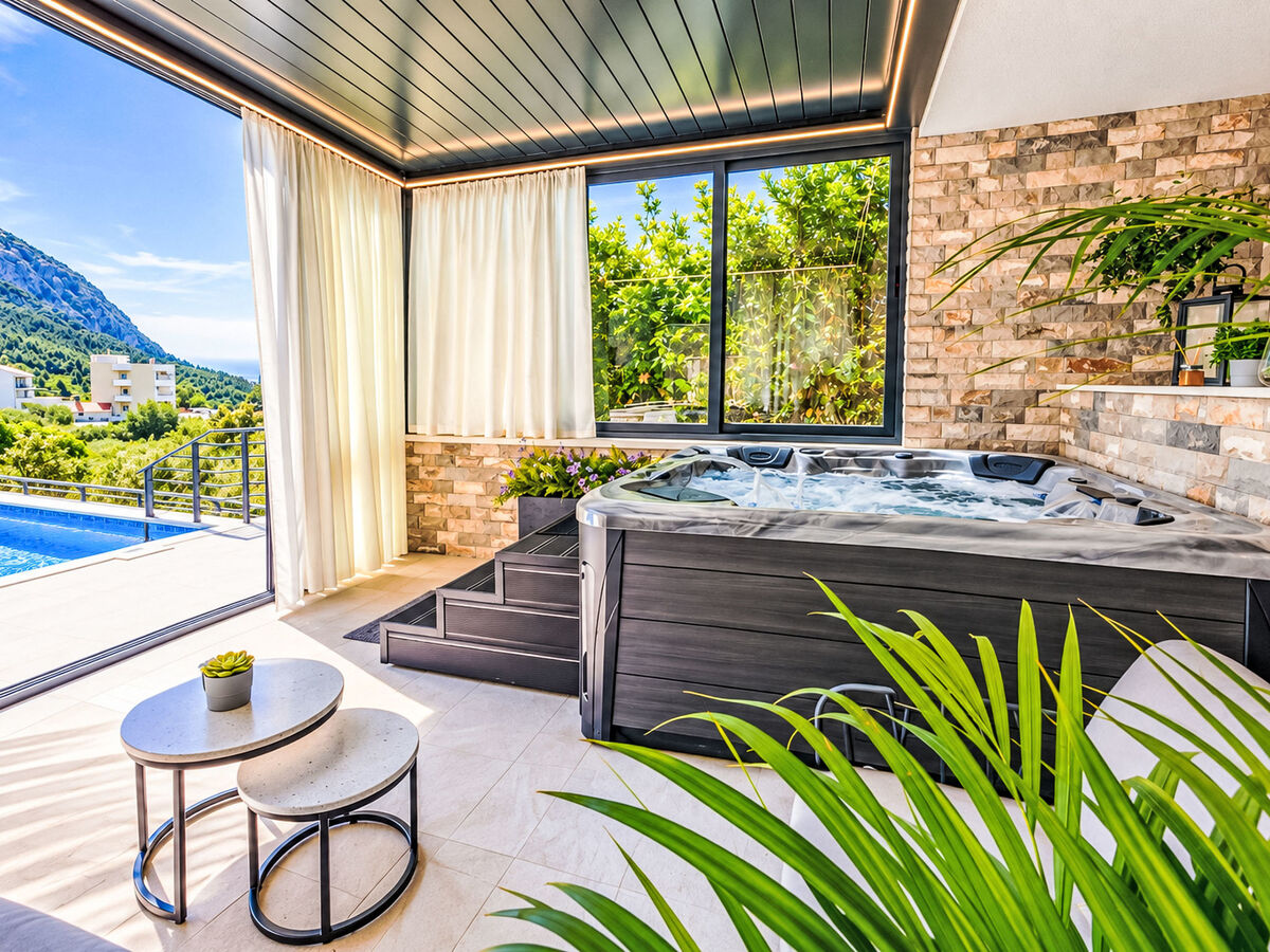Villa Oscar, maison 6 pers. avec piscine chauffée à Makarska - Photo 6