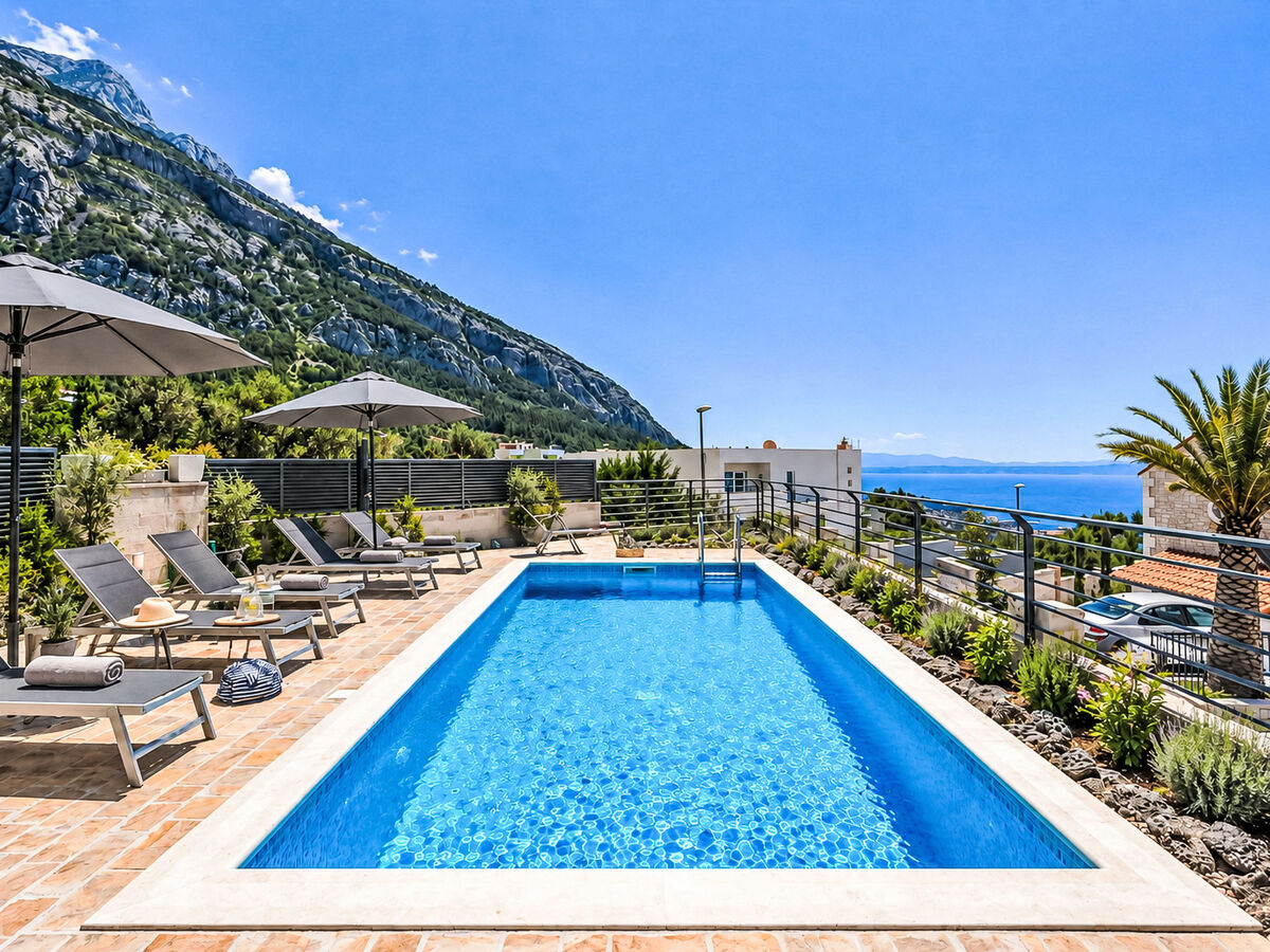 Villa moderne 3 chambres avec piscine chauffée à Makarska - Photo 2