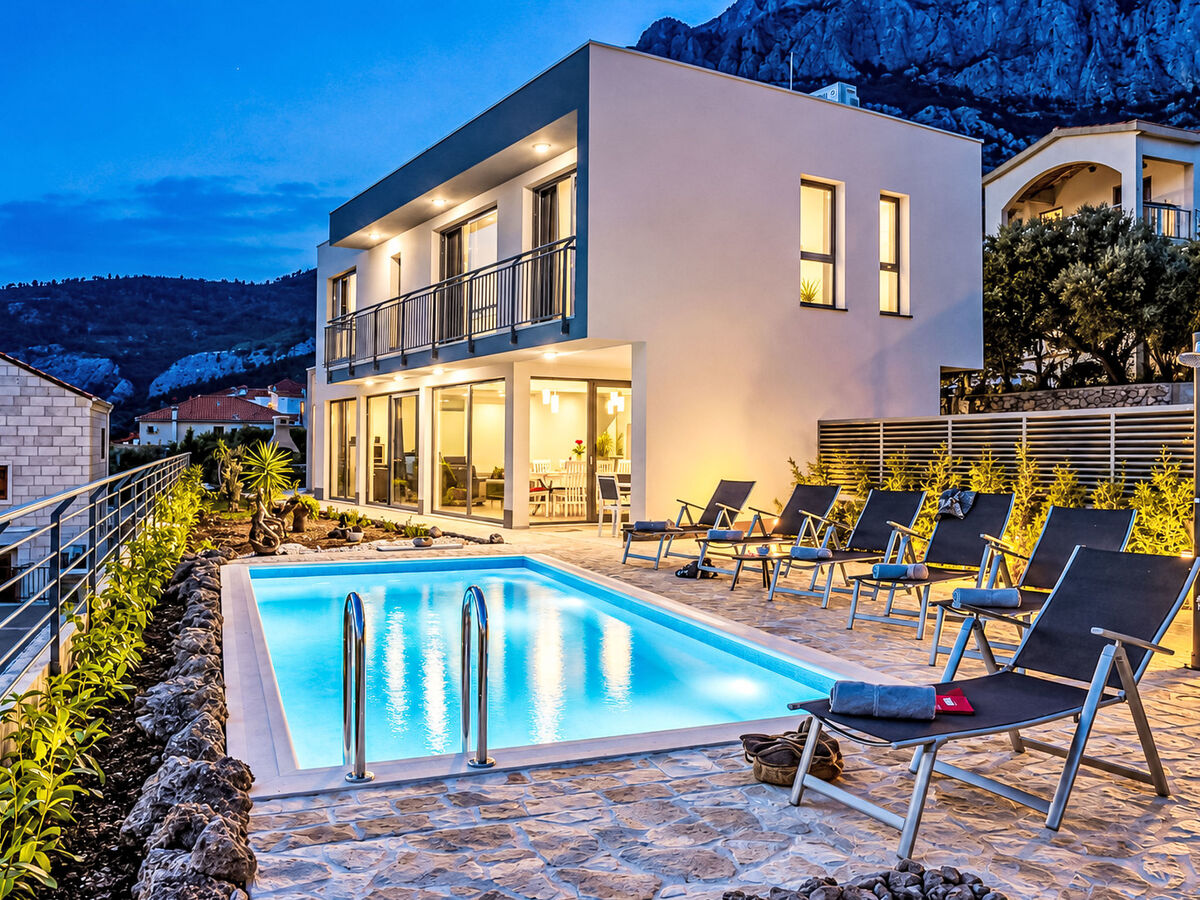 Villa moderne 3 chambres avec piscine chauffée à Makarska - Photo 6