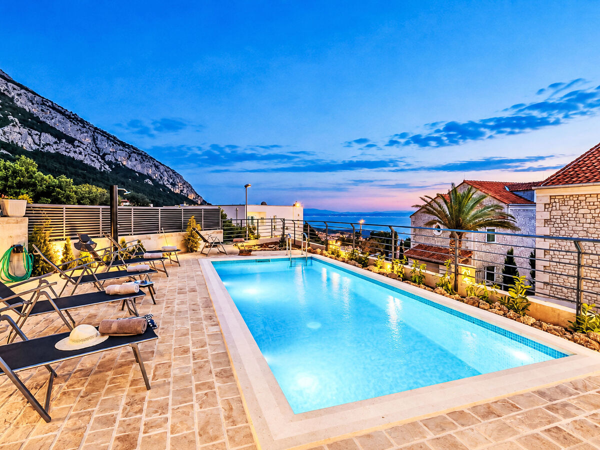 Villa moderne 3 chambres avec piscine chauffée à Makarska - Photo 7