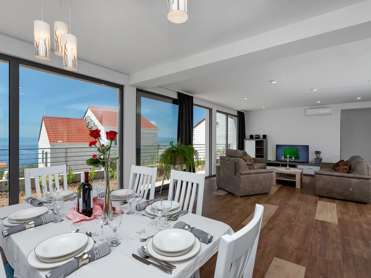 Villa moderne 3 chambres avec piscine chauffée à Makarska - Photo 12