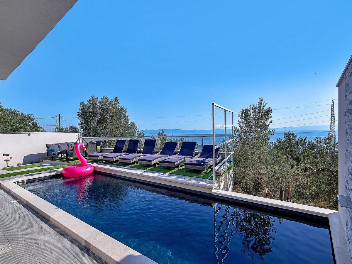 Villa Nera : maison avec piscine privée chauffée à Makarska - Photo 12