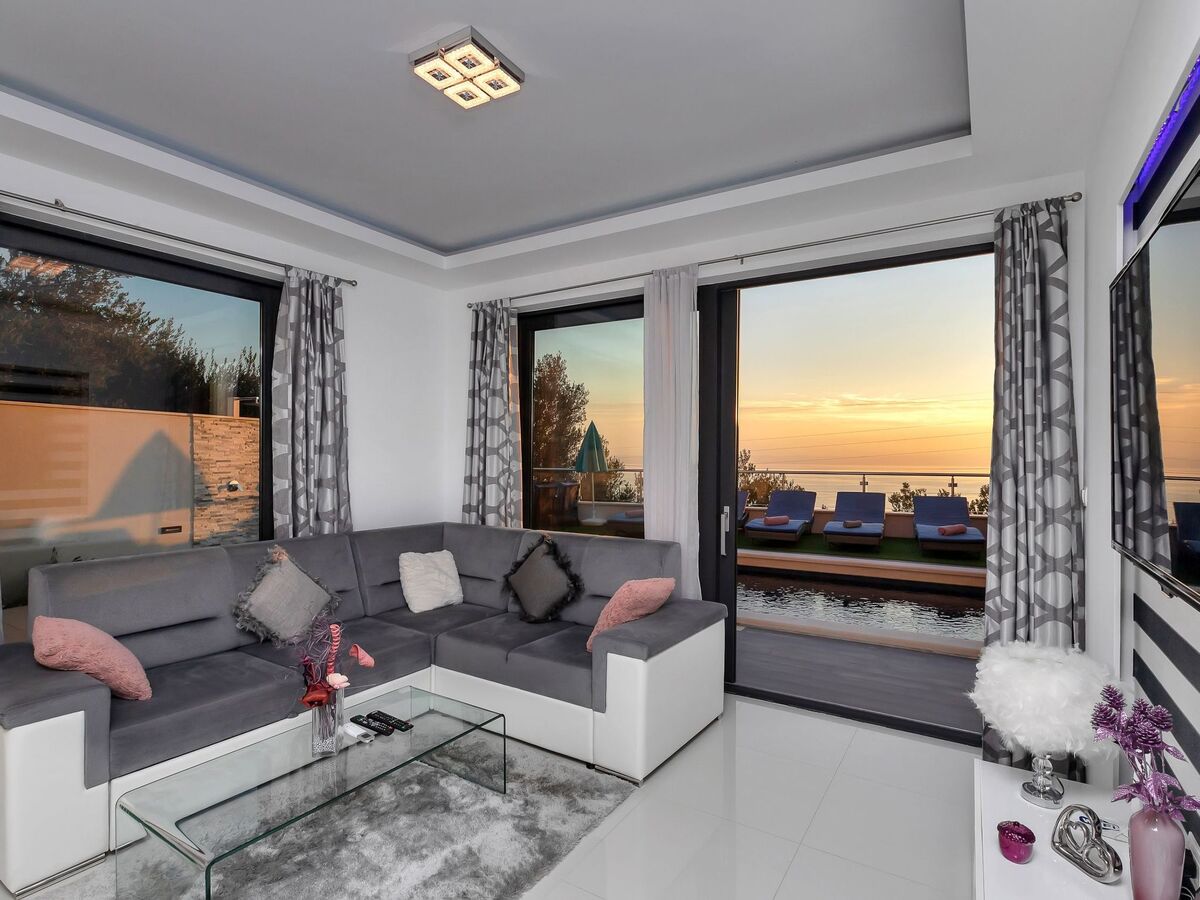 Villa Nera : maison avec piscine privée chauffée à Makarska - Photo 19