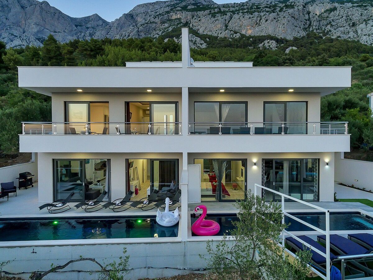 Villa Nera : maison avec piscine privée chauffée à Makarska - Photo 40