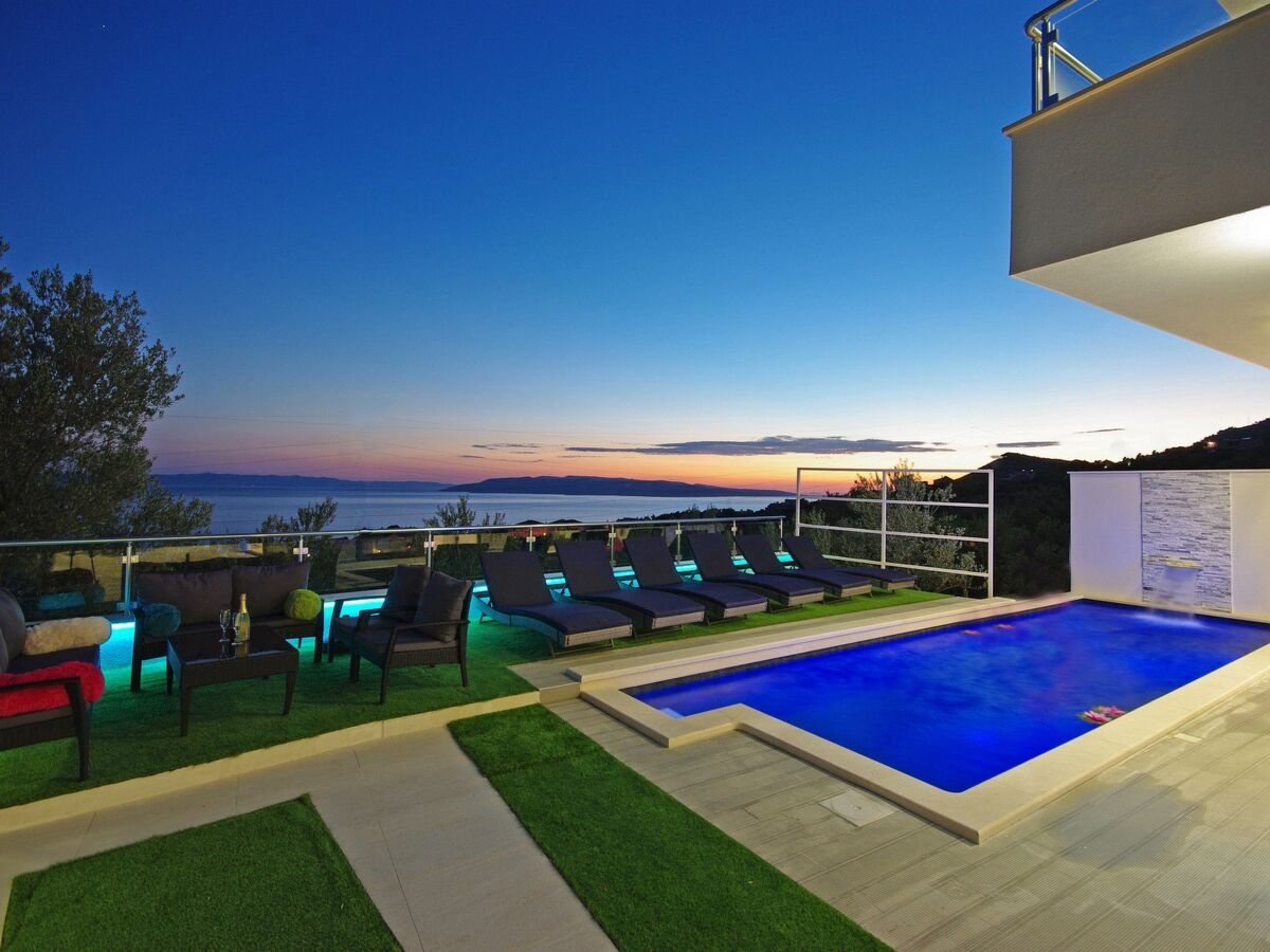 Villa Nera : maison avec piscine privée chauffée à Makarska - Photo 45