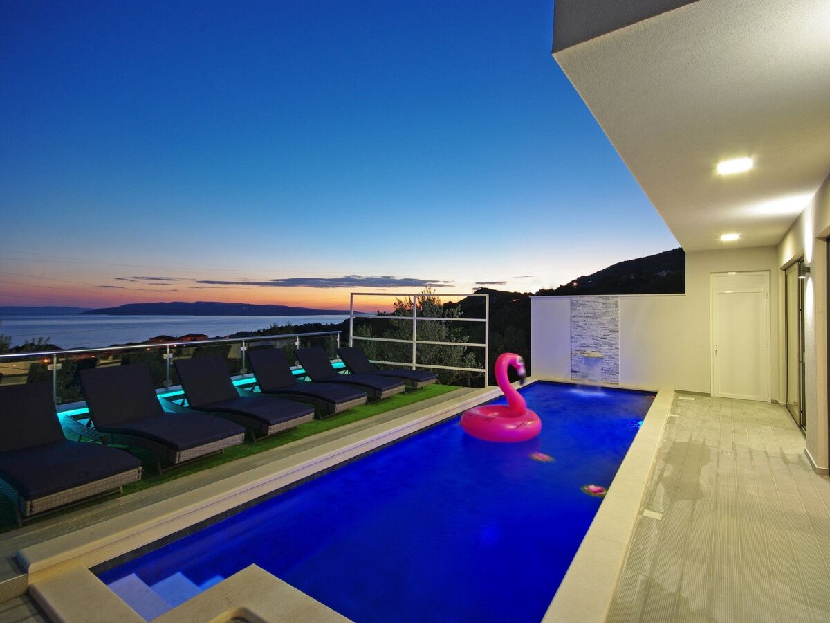 Villa Nera : maison avec piscine privée chauffée à Makarska - Photo 47