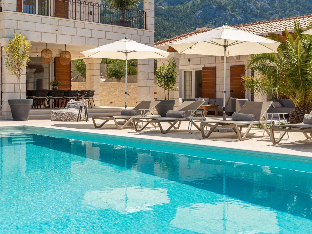 Villa Vespera - Maison 12 pers., piscine chauffée, vue Adriatique - Photo 5