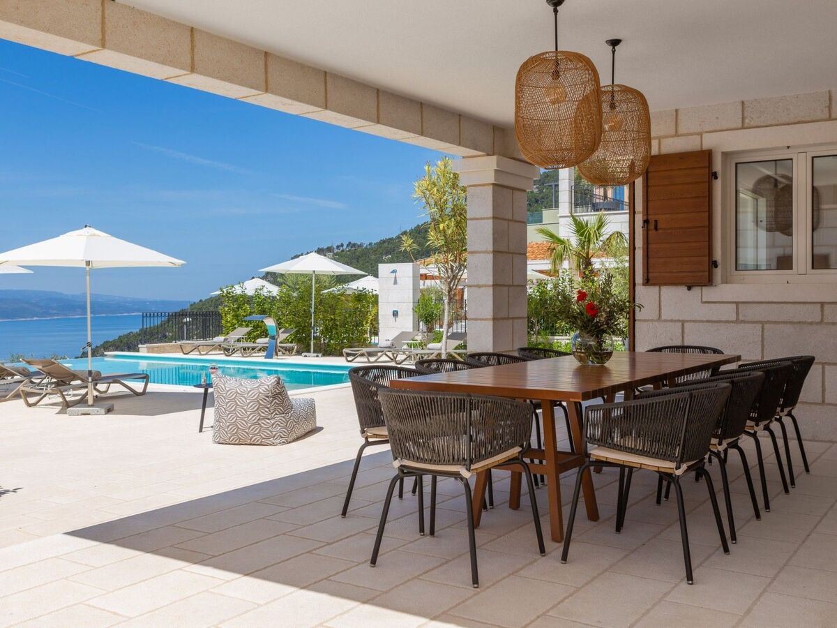 Villa Vespera - Maison 12 pers., piscine chauffée, vue Adriatique - Photo 7