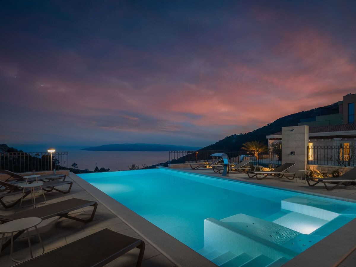 Villa Vespera - Maison 12 pers., piscine chauffée, vue Adriatique - Photo 42