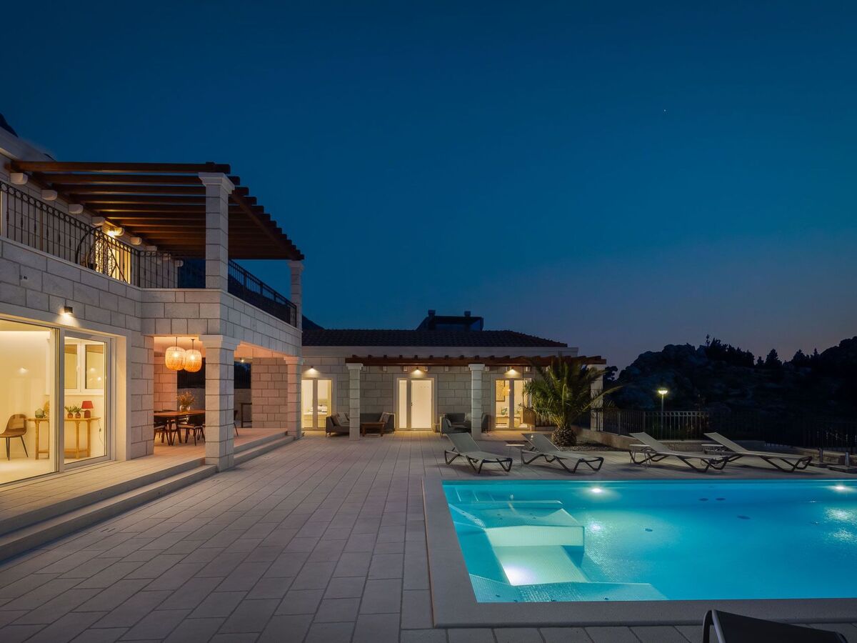 Villa Vespera - Maison 12 pers., piscine chauffée, vue Adriatique - Photo 43