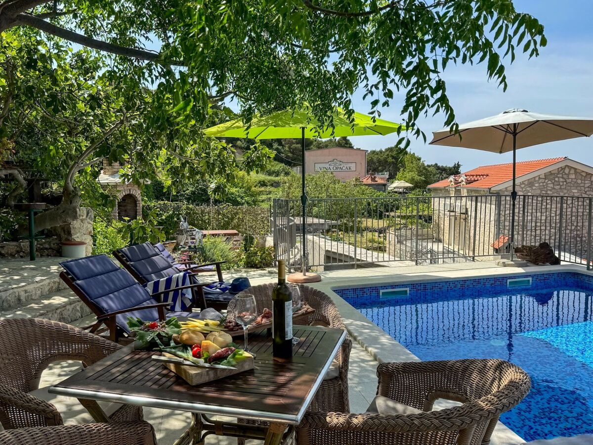 Villa Stina, maison Tučepi avec piscine chauffée et vue mer - Photo 6