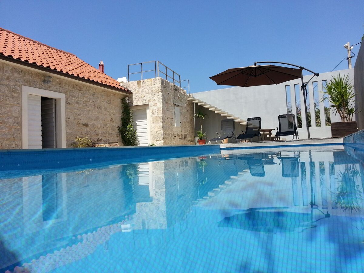 Villa Kulturerbe avec piscine et vue mer à Podgora - Photo 3