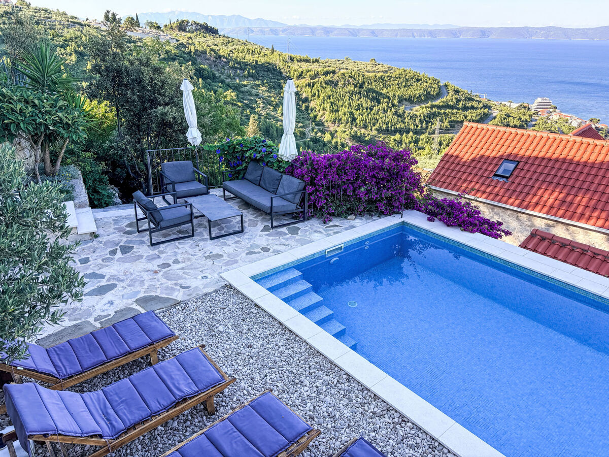 Villa en pierre dalmate avec piscine privée à Podgora - Photo 10
