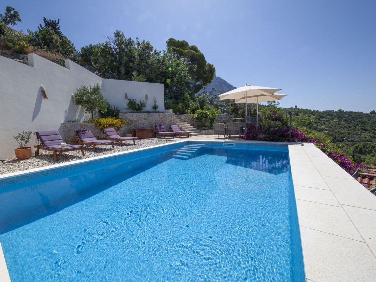Villa en pierre dalmate avec piscine privée à Podgora - Photo 12