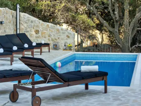 Barbarello - Maison 4 chambres, piscine chauffée, vue mer : photo 3