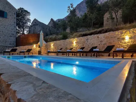 Barbarello - Maison 4 chambres, piscine chauffée, vue mer : photo 11