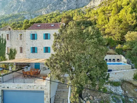 Barbarello - Maison 4 chambres, piscine chauffée, vue mer : photo 15