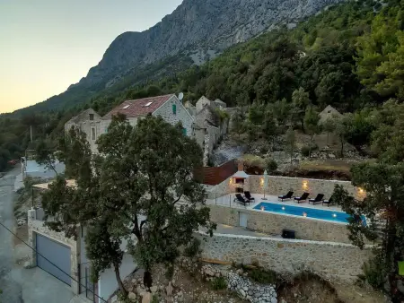Barbarello - Maison 4 chambres, piscine chauffée, vue mer : photo 19