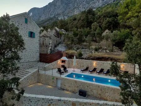 Barbarello - Maison 4 chambres, piscine chauffée, vue mer : photo 40