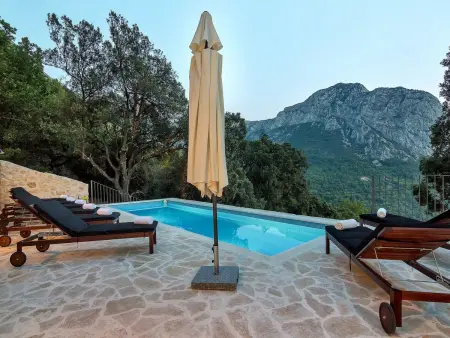 Barbarello - Maison 4 chambres, piscine chauffée, vue mer : photo 46