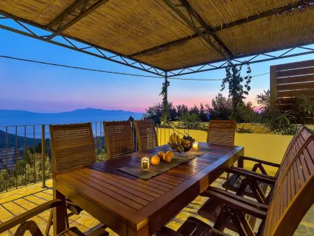 Barbarello - Maison 4 chambres, piscine chauffée, vue mer : photo 48