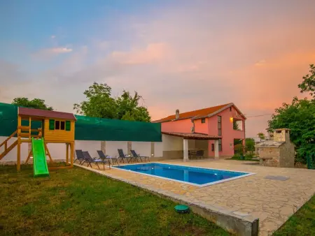 Villa 8 pers. Grubine : piscine privée et jardin : photo 27