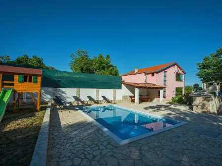 Villa 8 pers. Grubine : piscine privée et jardin : photo 35