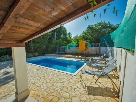 Villa 8 pers. Grubine : piscine privée et jardin : photo 38