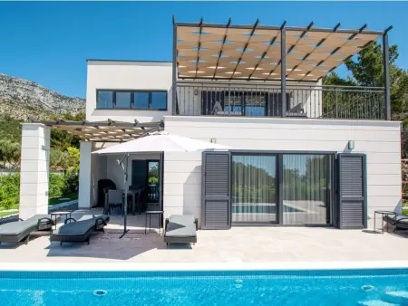 Villa Malsina – Maison 8 pers., piscine chauffée à 150 m de la mer : photo 47