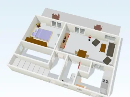 Maison 3 chambres avec jardin et terrasses à Orebić : photo 43