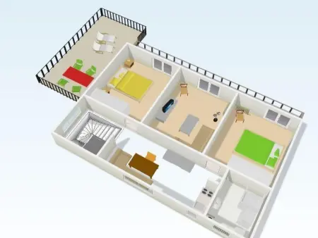 Maison 3 chambres avec jardin et terrasses à Orebić : photo 44
