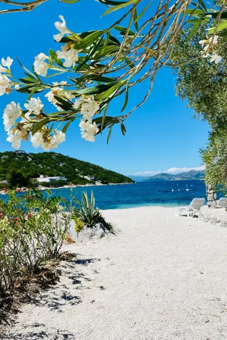 Maison avec plage privée à Putniković : photo 3